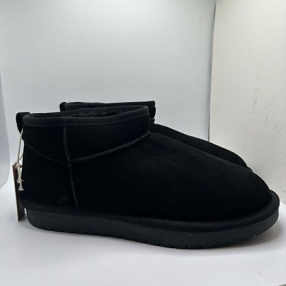 Cushionaire Shoes - CUSHIONAIRE Women's pull on boot 11 BLACK